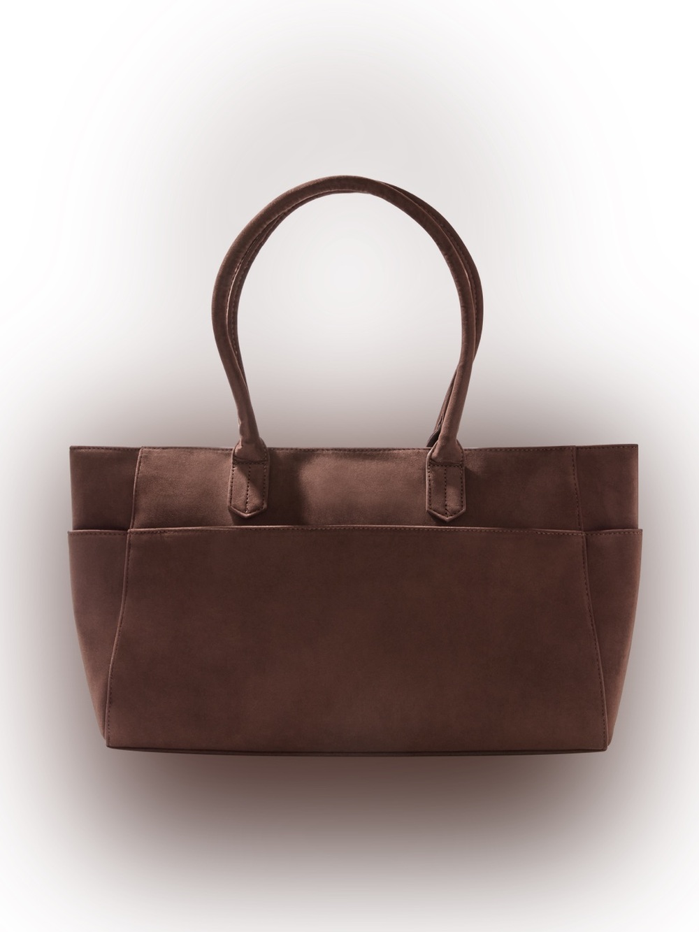 MALI + LILI FAUX SUEDE TOTE BAG